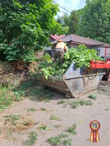 Вывоз мусора контейнерами 8 м3, 20 м3, 27 м3, а также ГАЗелями 8 м3-14 м3