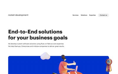 Rocket Development  RKDev разработка сложных IT решений на Ruby on Rails