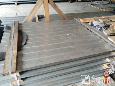 Профнастил оцинкованный С8 0.4 мм * 1.2м * 1,8м